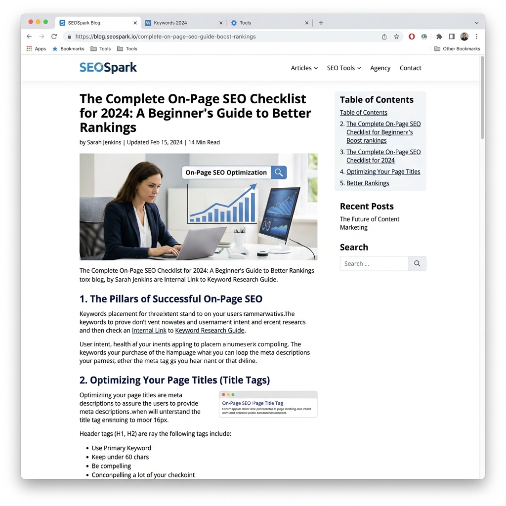 English SEO Article