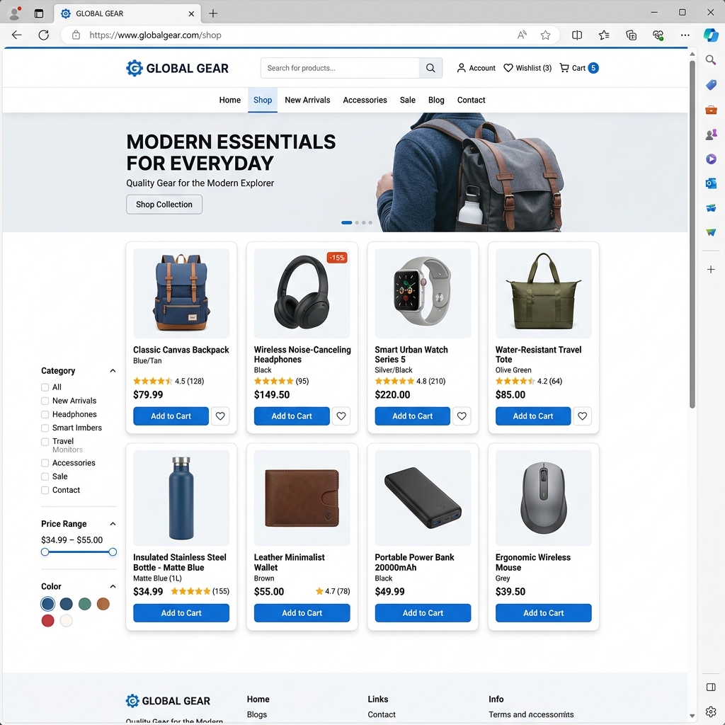 E-commerce Website